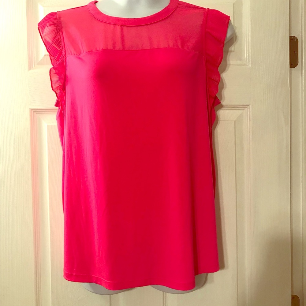 Worthington Women’s Cap-sleeve Babydoll Blouse